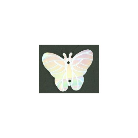 Flitry - bílý motýlek 10387-508 bílý motýlek 5 g
