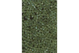 Broušené korálky 3 mm 50230 olivín bal. 100 ks
