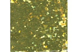 SLEVA 60% Glitr jasně žluto-zlatý velmi hrubý 2 mm zlato A0203