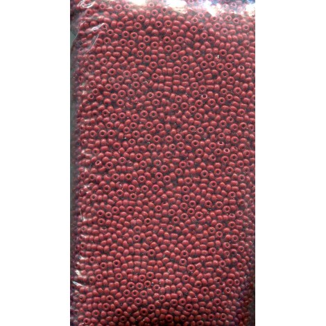 Rokail (rokajl) červená, vel. 5/0 (4,5 mm) č. 157S balení 50g 50 g