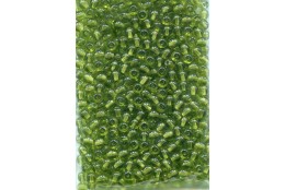 Korálky mačkané 70ks Z111-19-001 4mm zelené