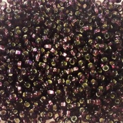 Rokail (rokajl) sv. fialová - stř. průtah, vel. 9/0 (2,7 mm) č.200S balení 50g 50 g