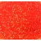 Glitr neonově oranžový - hrubší posyp 0,8 mm C54