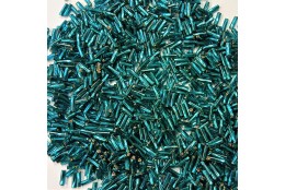 Rokail (rokajl) Bugles (čípky) tm. modrá, (6-7 mm) č. 164S balení 50g 50 g