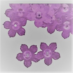 SLEVA 20% Flitry - květina s dírkou 13mm růžová 6778-