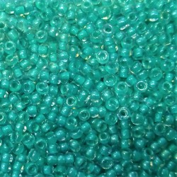 Rokail (rokajl) sv. zelená, vel. 9/0 (2,7 mm) č. 150S balení 50g 50 g