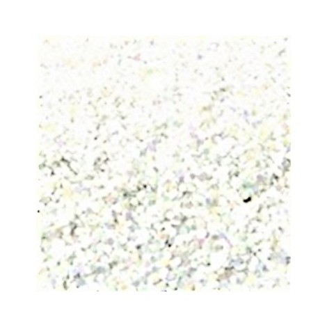 Glitr bílý AB - hrubší posyp 6792-508