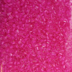 Rokajl - 2krátky 2mm krystal s růžovým průtahem 503S