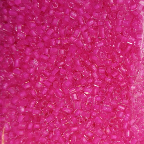 Rokajl - 2krátky 2mm krystal s růžovým průtahem 503S