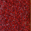 Rokajl 3,5mm krystal s červeným průtahem 509S