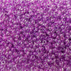 Rokajl 2,6mm krystal s  fialovým průtahem 527S