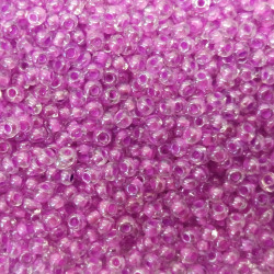 Rokajl 2,6mm krystal se sv.  fialovým průtahem 526S