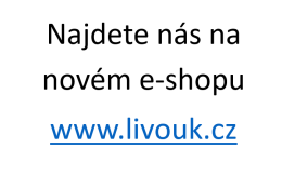 Nový e-shop