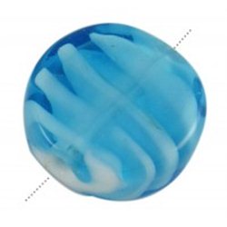 LENTILKA - skleněný korálek L0309 - LAMPA (vinutá perle)