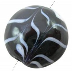 LENTILKA - skleněný korálek L0326 - LAMPA (vinutá perle)