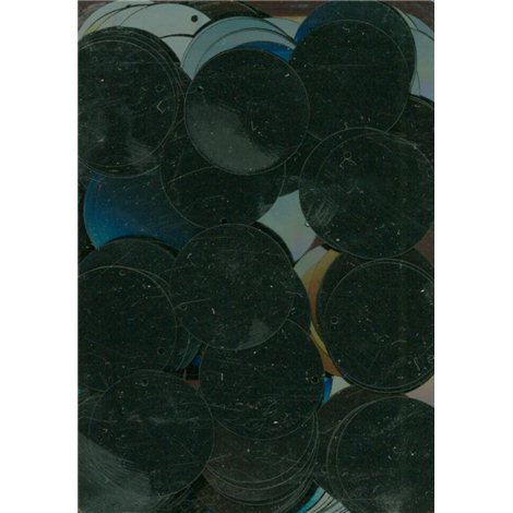 Flitry černé, rovné 20 mm 6768-041