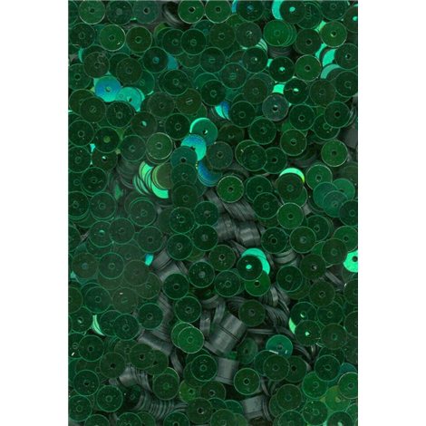 zelené flitry 5 mm (0,5 cm) rovné 6679-011 bal. 5.000 ks  (25 g)
