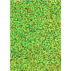 zelené flitry 5 mm (0,5 cm) rovné 6682-178 bal. 1.000 ks (5g)