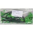 zelené flitry 5 mm (0,5 cm) rovné 6682-178 bal. 1.000 ks (5g)