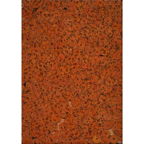oranžové flitry 5 mm rovné (tmavší) 6682-205T bal. 5 g