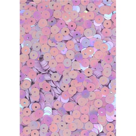 Flitry růžovofialkové AB - iris, rovné 5 mm 6680-275