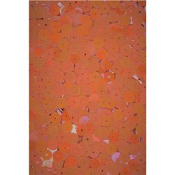 oranžové flitry 5 mm (0,5 cm) rovné 6680-282 bal. 1.000 ks (5g)