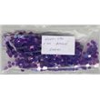 Flitry tmavě fialová lila AB - iris, rovné 5 mm 6680-074