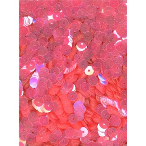 růžové flitry 5 mm (0,5 cm) rovné 6681-287 bal. 1.000 ks (5g)