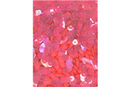 růžové flitry 5 mm (0,5 cm) rovné 6681-287 bal. 1.000 ks (5g)