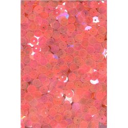 SLEVA 30% Flitry růžovo-oranžové neon, rovné 5 mm 6681-139