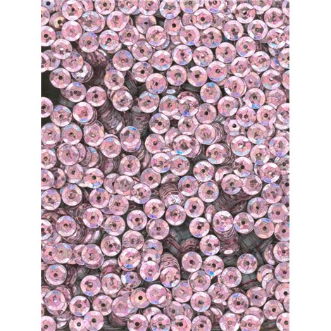 růžové flitry 5 mm (0,5 cm) miska 6677-192 bal. 1.000 ks (5g)