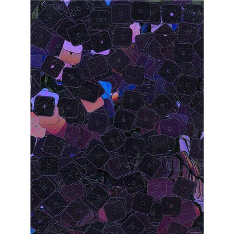 Flitry čtverec - fialové, rovné 6 mm 20900-832