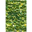 Flitry čtverec - limetkově zelené, miska 6 mm 20900-326