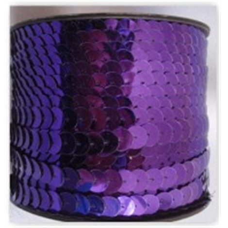 Flitry fialové na niti 10 mm 965-832