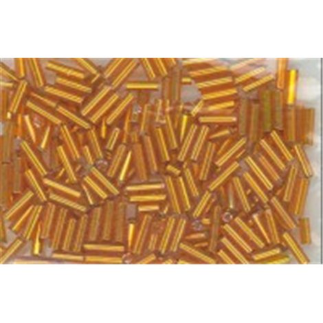 Rokail (rokajl) Bugles (čípky) oranžová, (5-7 mm) č. 159S balení 50g 50 g