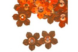 Flitry - květina s dírkou 6778-634  květina 5 g