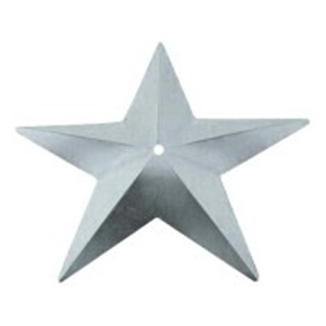 Flitry - stříbrná hvězda s dírkou 329-124