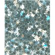 Flitry - drobné hvězdičky stříbrné 6689-124