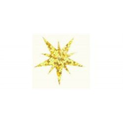 Flitry -  zlatá hvězda 5677-183  hvězda 5 g