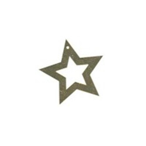 Flitry -  zlatá hvězda 5719-196  hvězda 5 g
