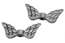 Křídla - kovový korálek L2696