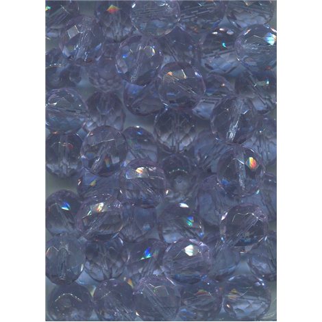 Korálky skleněné broušené 151-19-001 12 mm 20210