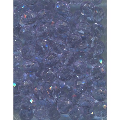 Korálky skleněné broušené 151-19-001 10 mm 20210