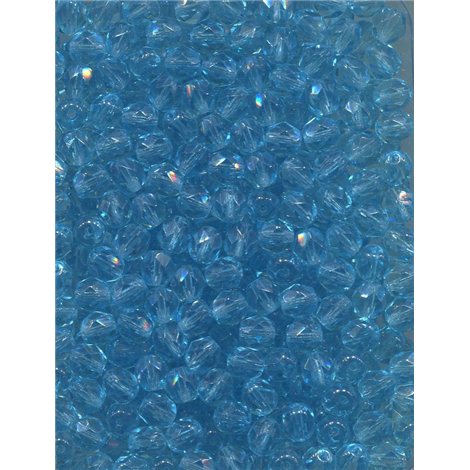 Korálky skleněné broušené 151-19-001 6 mm 60010