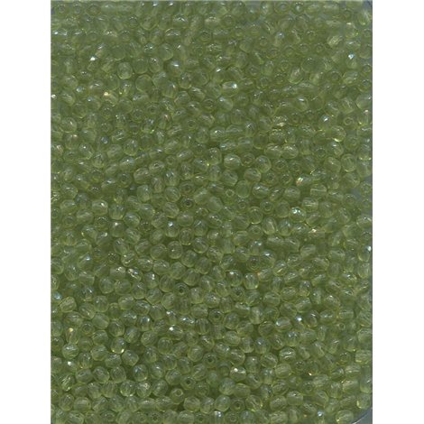 Korálky skleněné broušené 151-19-001 3 mm 50230