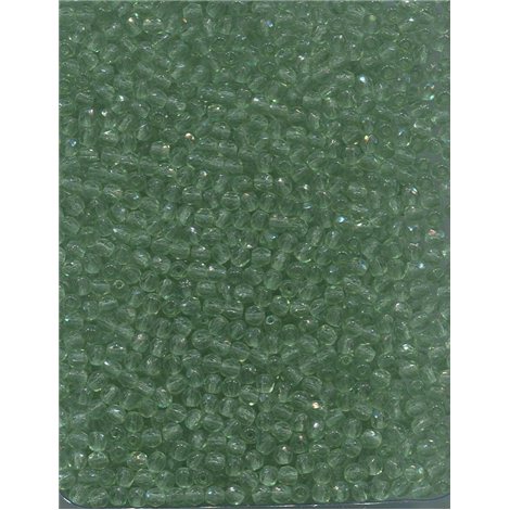 Korálky skleněné broušené 151-19-001 3 mm 50300