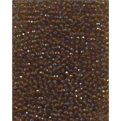 Korálky skleněné broušené 151-19-001 3 mm 10120