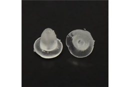 Zarážka pryžová k náušnicím 50ks L3137