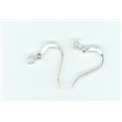 Háček náušnicový L2990B, stříbrný 