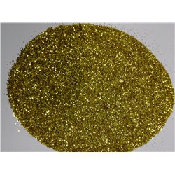 Glitr jasně žluto-zlatý 1 mm A0203